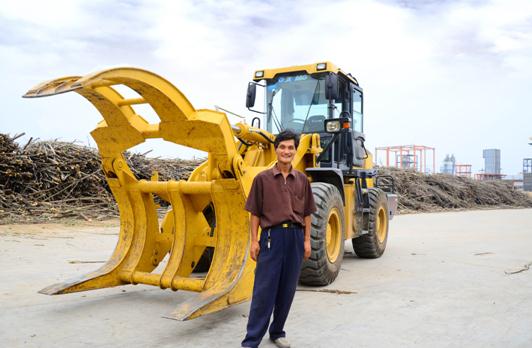 客户见证MK网夹草机威力 客户见证MK网夹草机威力