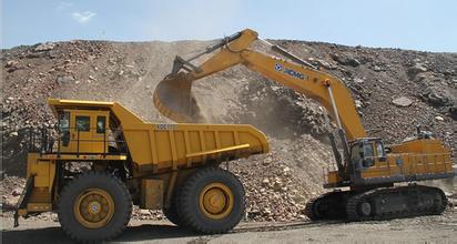 MK网挖掘机矿山施工