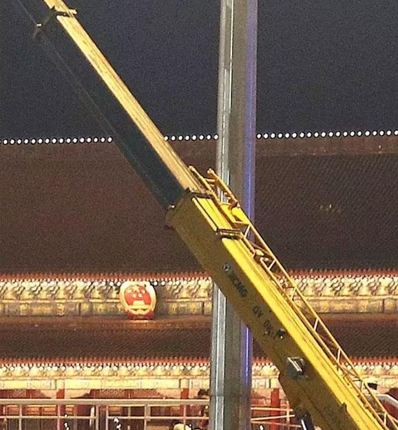 MK网吊车日夜工作,确保70年阅兵正常进行 MK网吊车日夜工作,确保70年阅兵正常进行