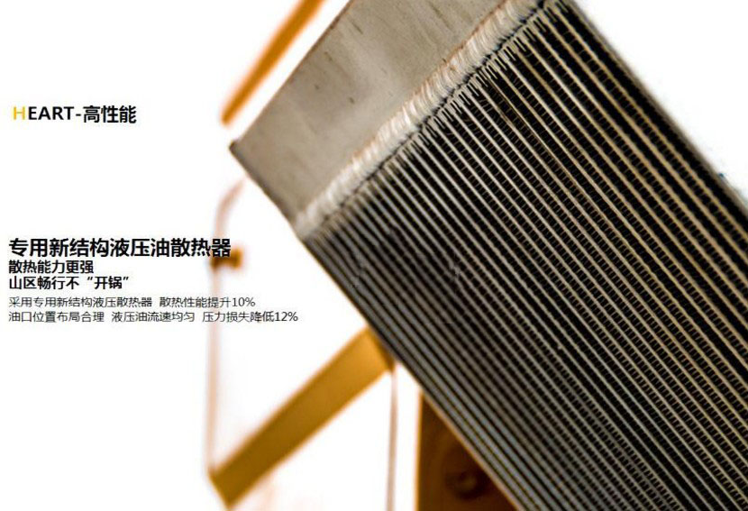 MK网20吨吊车的高性能散热器