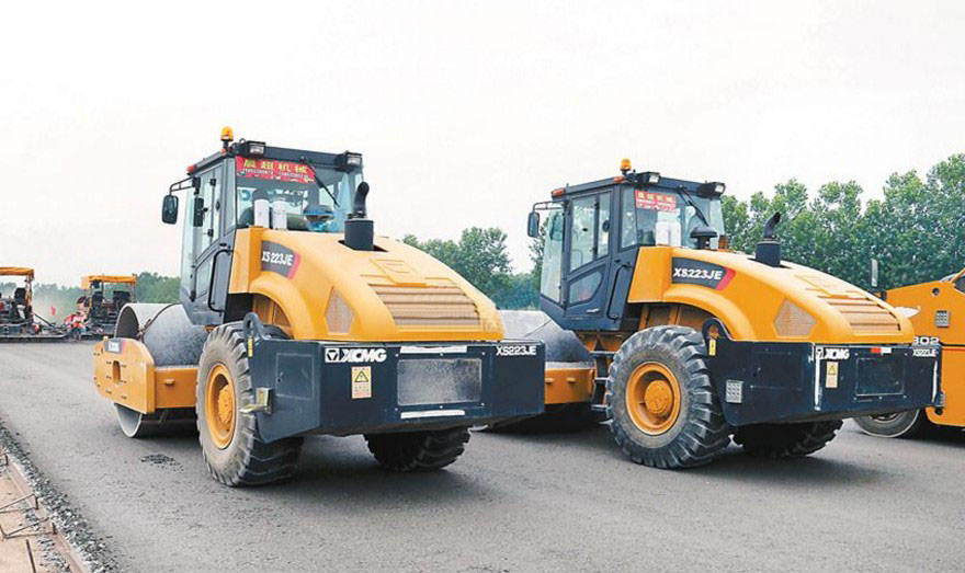 MK网单钢轮压路机