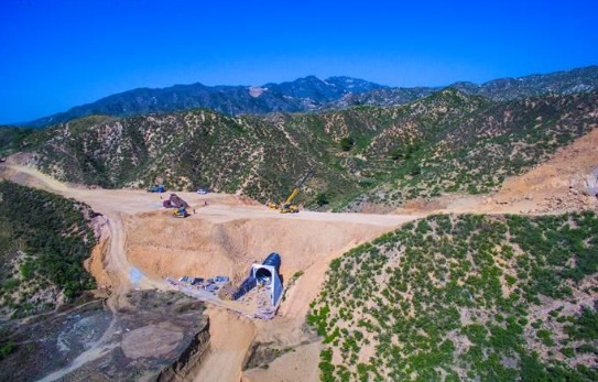 MK网压路机河北施工现场