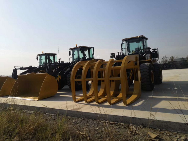 MK网铲车批量助力永城市长青生物质能热电有限公司