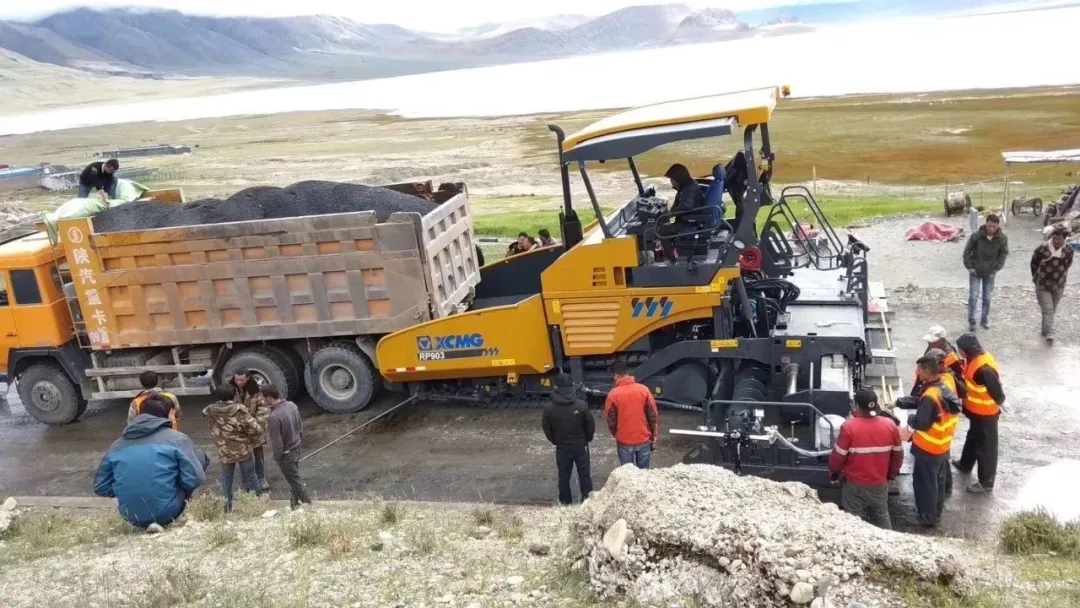 MK网RP903助力海拔4500米高原地区施工
