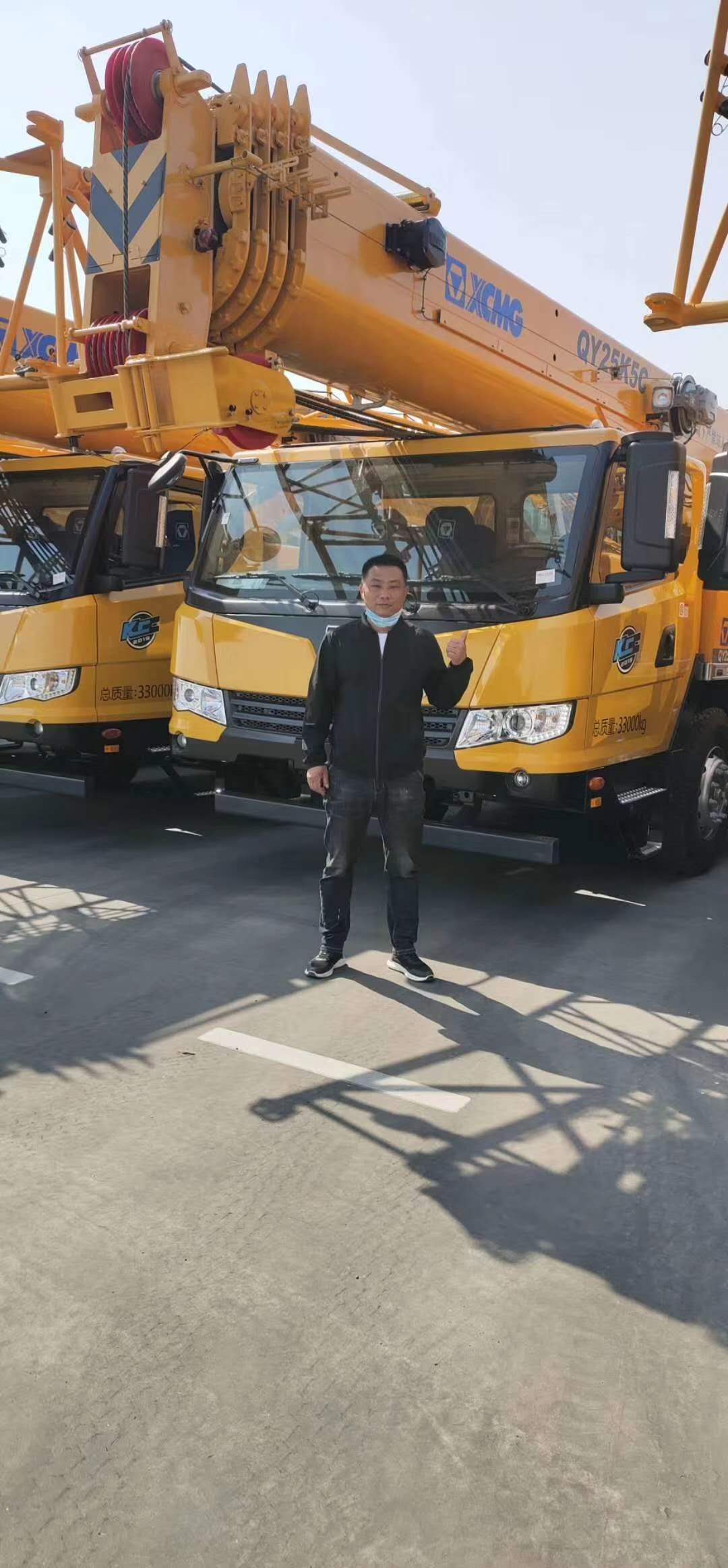 漯河市舞阳县王总喜提MK网QY25K5C起重机一台