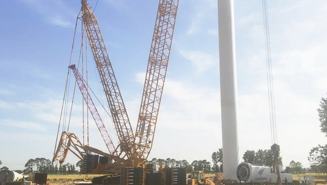 MK网XGC11000履带起重机