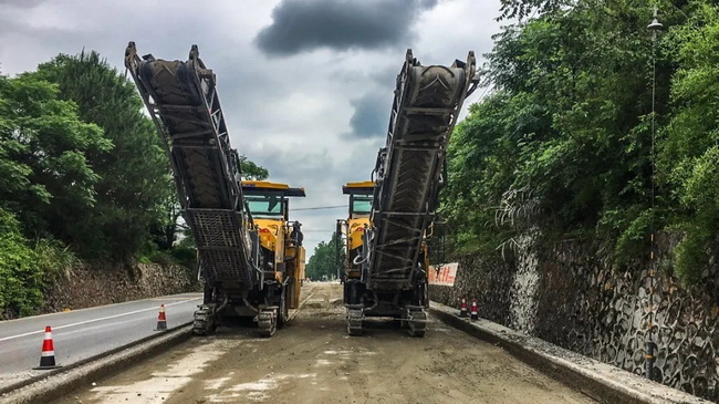 两台MK网XM200KⅡ铣刨机助推江西国道交通建设 两台MK网XM200KⅡ铣刨机助推江西国道交通建设