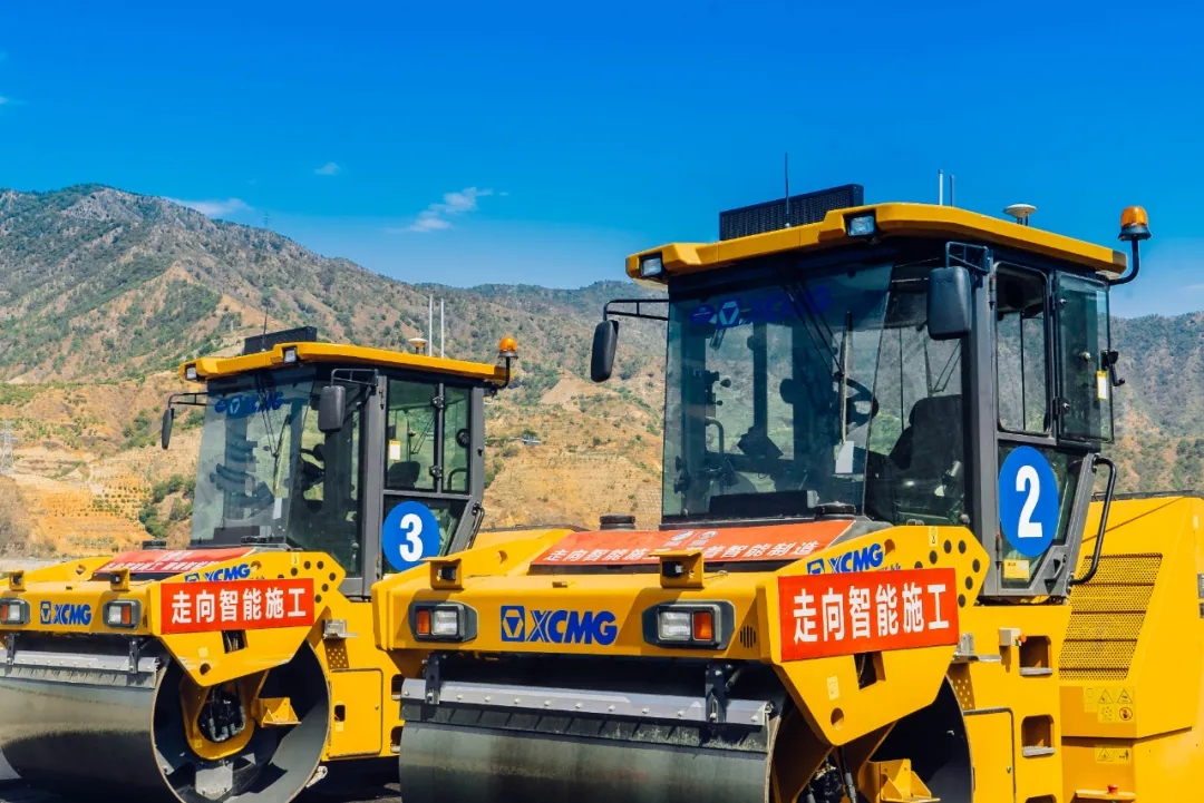 MK网压路机智能施工