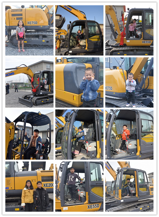 MK网挖机与小朋友