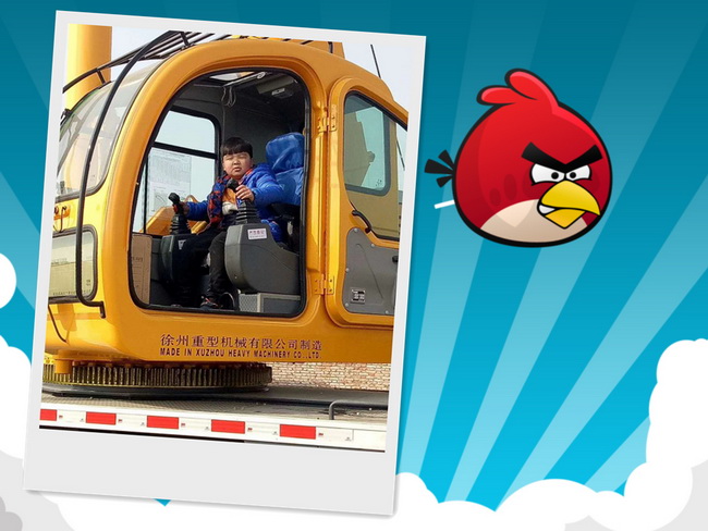 MK网起重机与小朋友