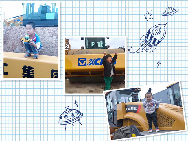 MK网压路机与小朋友