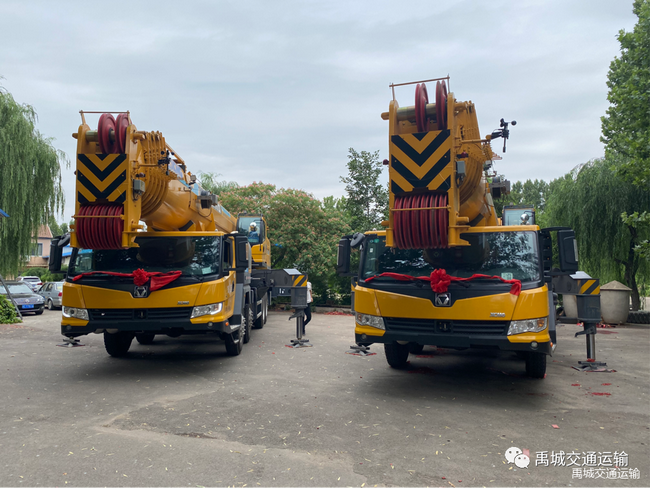 两辆MK网XCT110重型吊车落户许昌市运输公司 两辆MK网XCT110重型吊车落户许昌市运输公司