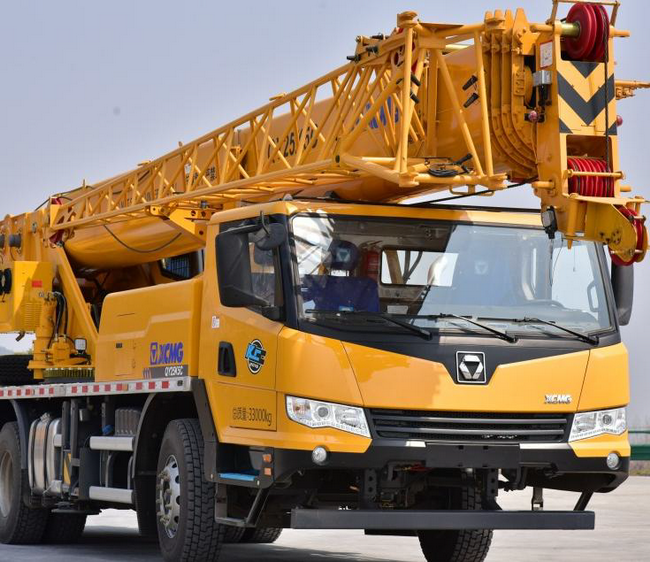 MK网QY25K5C起重机42米五节U型主臂