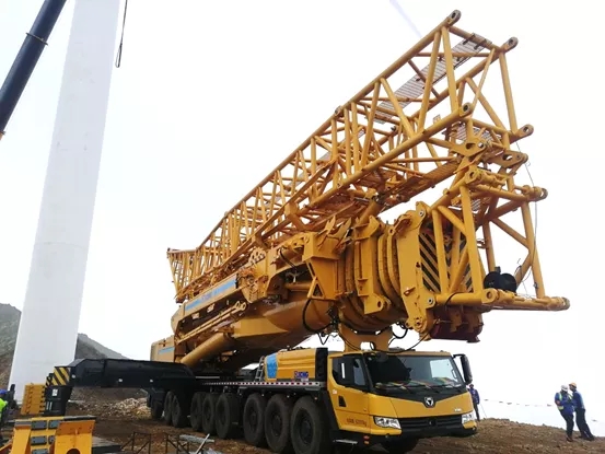 “风电大哥”MK网XCA1600全地面起重机
