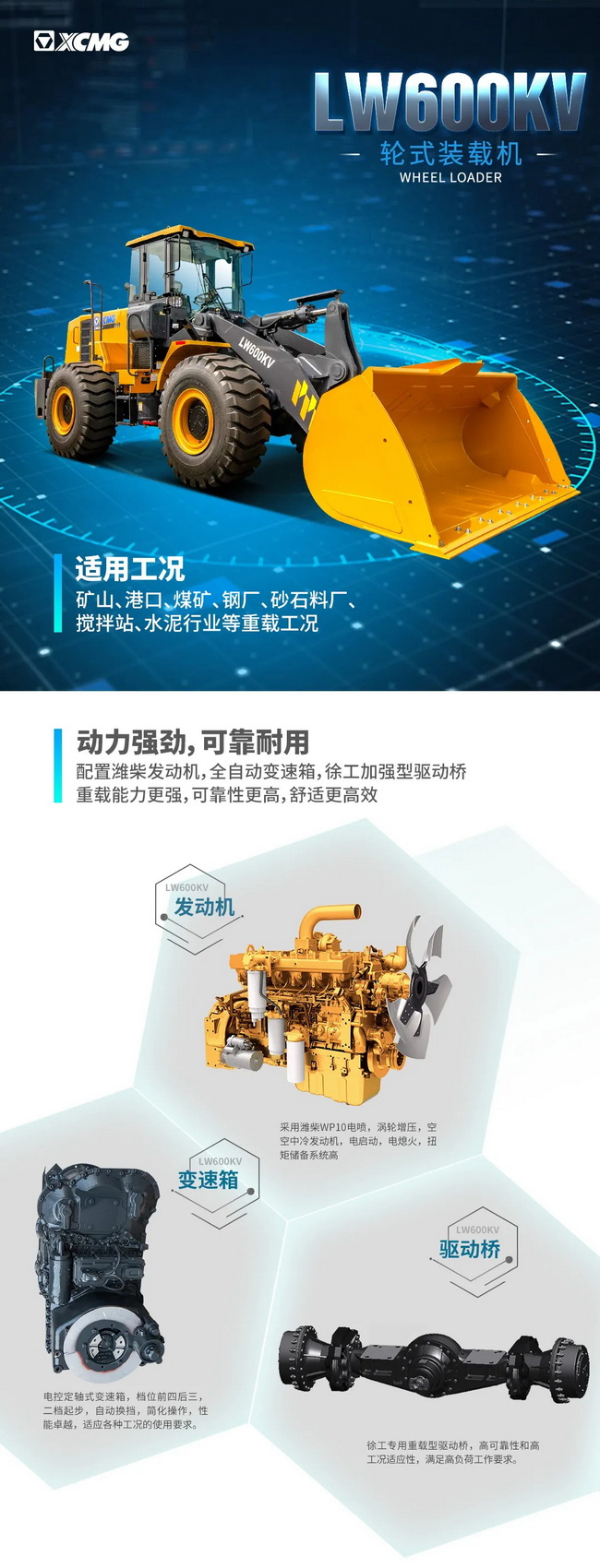MK网LW600KV装载机