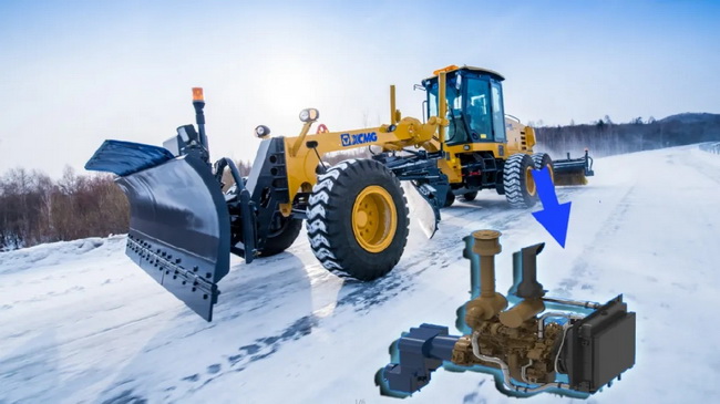 MK网平地机专为除雪打造的工作装置 MK网平地机专为除雪打造的工作装置