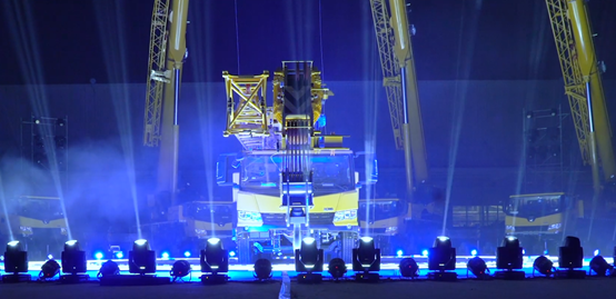 MK网新产品QY30KC起重机突破三桥极限 MK网新产品QY30KC起重机突破三桥极限