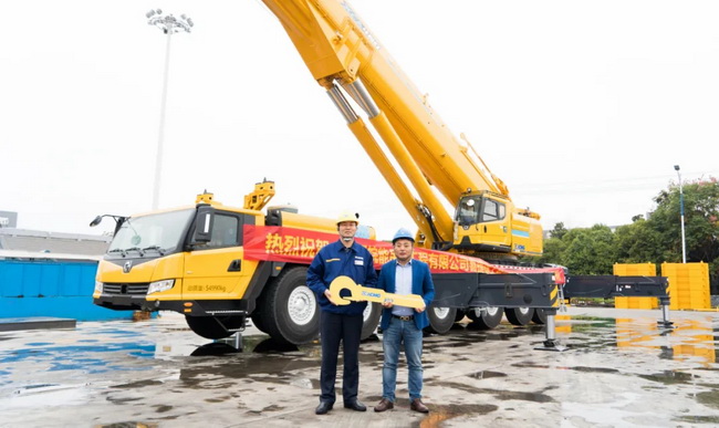 皖能吊装总经理胡先生亲赴MK网参加交接