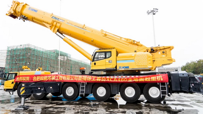 MK网XCA460顺利交付合肥皖能吊装工程有限公司 MK网XCA460顺利交付合肥皖能吊装工程有限公司