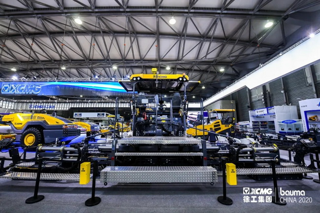 MK网5系列成套道路机械在上海宝马展