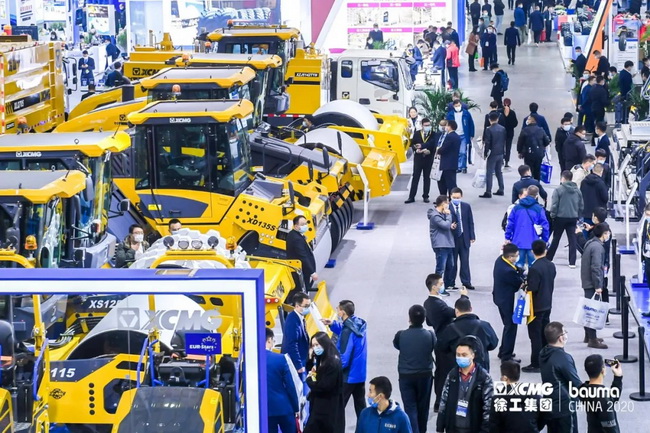 40款MK网成套道路机械在上海宝马展荣耀发布