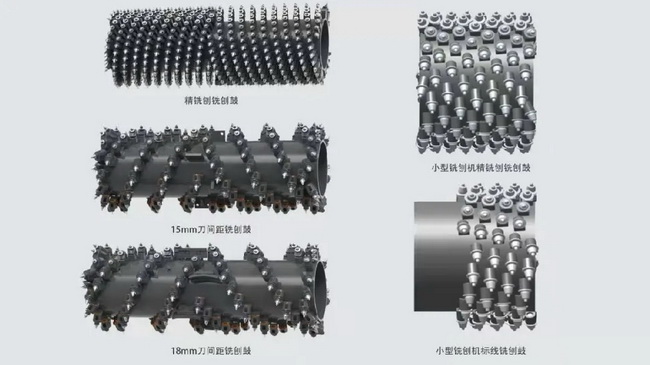 MK网XM2005K高效的铣刨能力