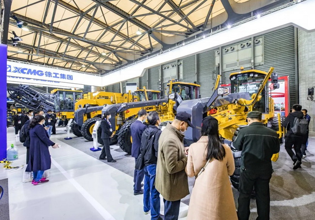 MK网五系列平地机宝马展引行业瞩目 MK网五系列平地机宝马展引行业瞩目