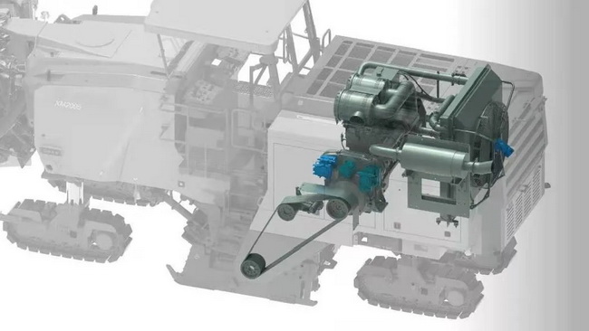MK网XM2005K铣刨机动力匹配技术