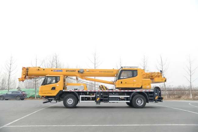 MK网QY16KC起重机实现了高动力性能与低油耗完美融合