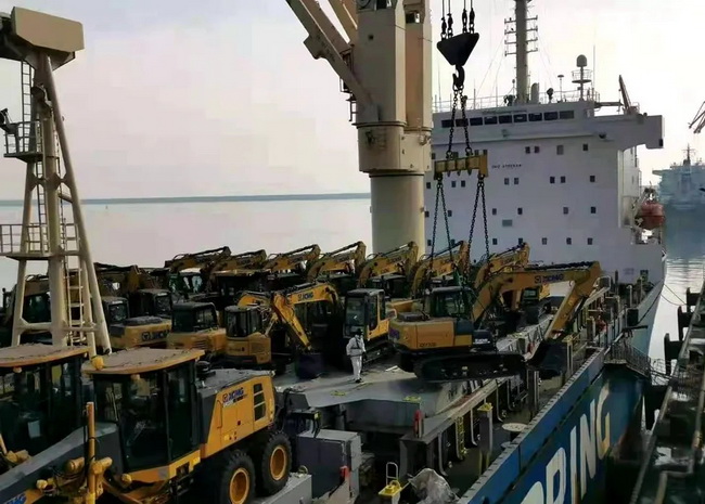 MK网400余台设备迎春出海