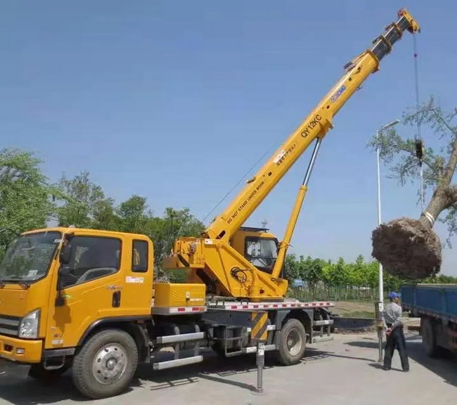 MK网新品QY12KC汽车式起重机精准作业更轻松