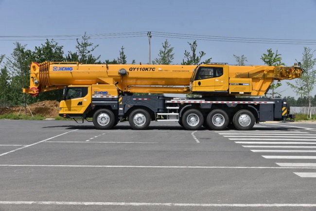 MK网QY110K7C起重机有着更高的传动效率