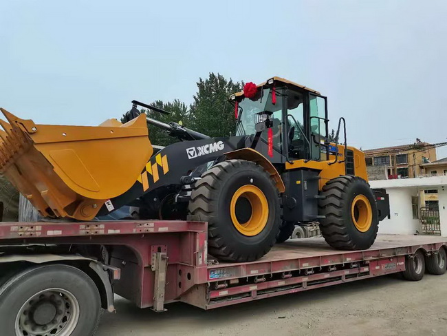 河南周口李老板选择MK网LW500FV装载机