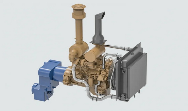 MK网GR1803Ⅱ平地机升级的动力系统 MK网GR1803Ⅱ平地机升级的动力系统