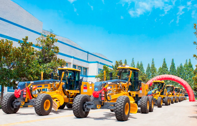 MK网T系列平地机，进驻海外高端市场