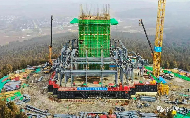 70台MK网起重机同时施工