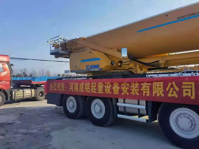 MK网起重机批量交付河南成铭起重设备公司