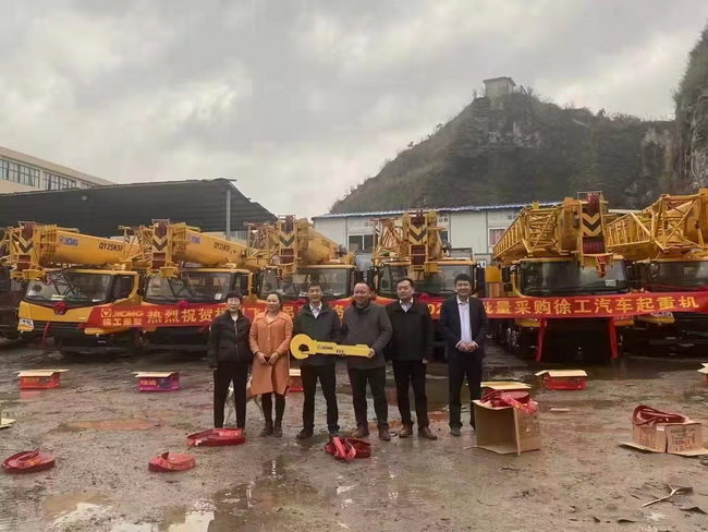 河南腾顺工程机械租赁有限公司批量采购MK网25吨起重机