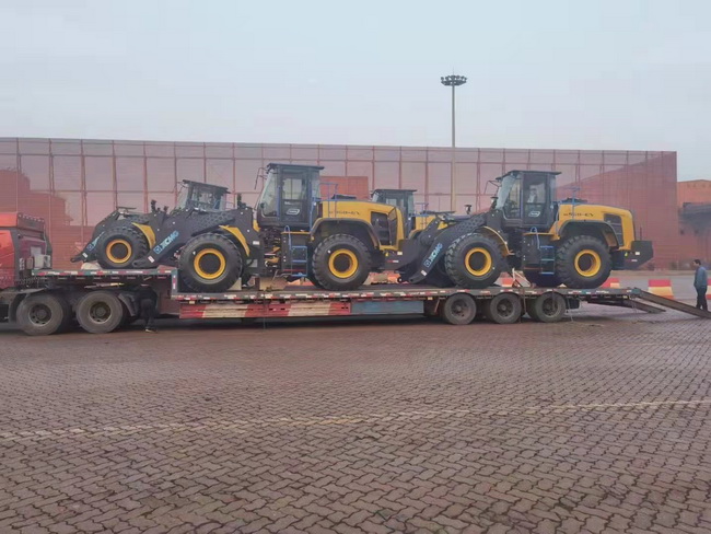 MK网XC968EV纯电动装载机批量交车南阳大客户！