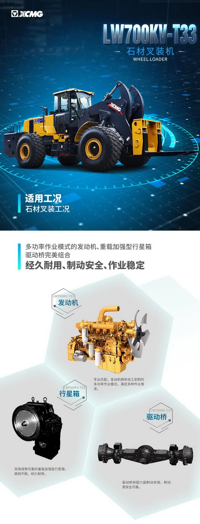 MK网LW700KV-T33石材叉装机 MK网LW700KV-T33石材叉装机