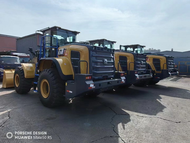 MK网XC968-EV纯电动装载机批量交付河南某大型钢铁集团 MK网XC968-EV纯电动装载机批量交付河南某大型钢铁集团