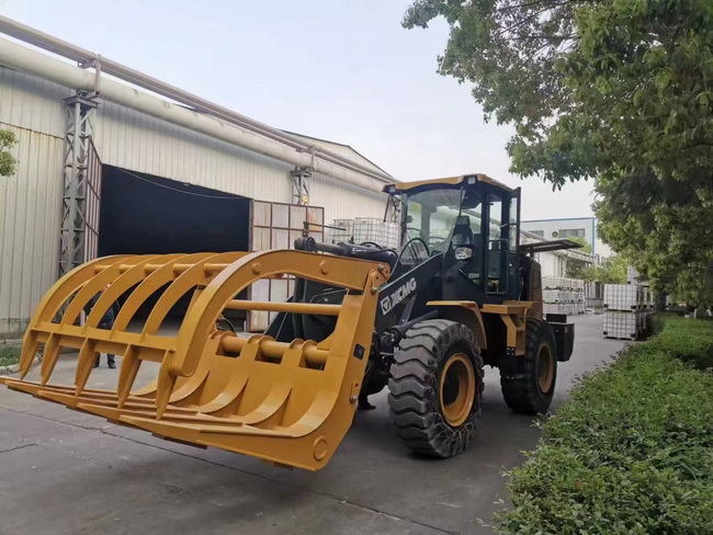 MK网抓草铲粮两用装载机 MK网抓草铲粮两用装载机