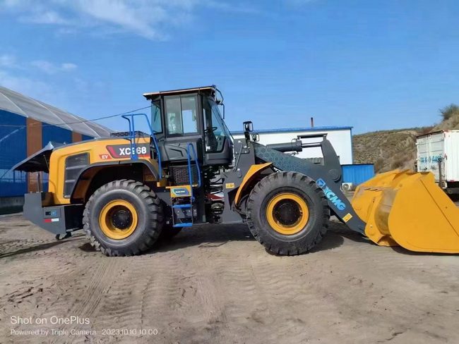 MK网XC968-EV纯电动装载机再交付河南某单位客户