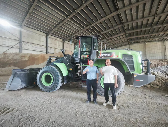 MK网XC958-EV电动装载机周口客户